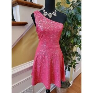 Carolina Collection One Shoulder Dress Size L